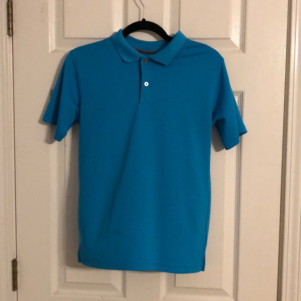 Blue George Dry-fit polo shirt